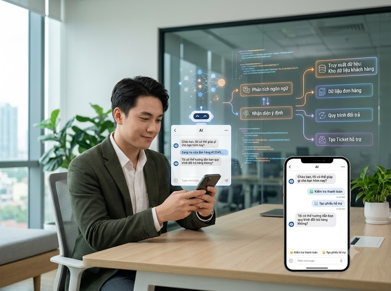 Cách AI trong chăm sóc khách hàng cải thiện phản hồi và trải nghiệm