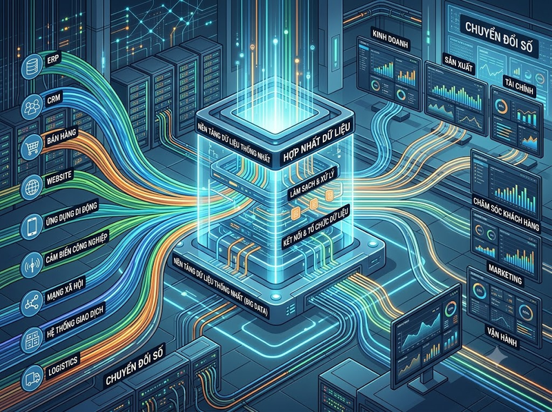 Big Data và chuyển đổi số giúp doanh nghiệp ra quyết định dựa trên dữ liệu