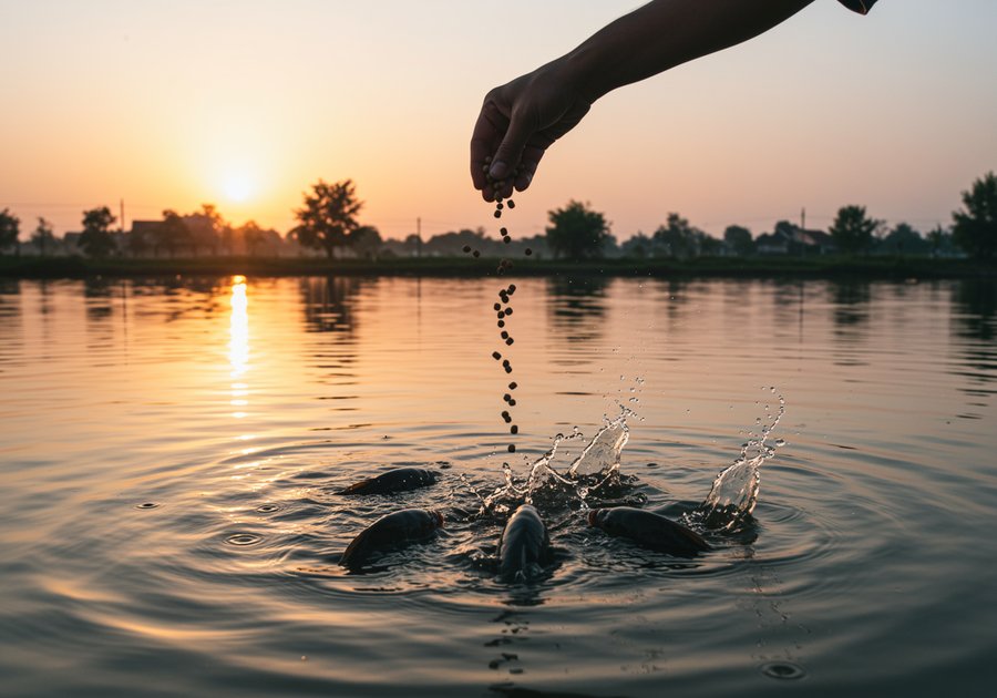 Cá chép mùa đông ăn gì để giữ tốc độ tăng trưởng ổn định?