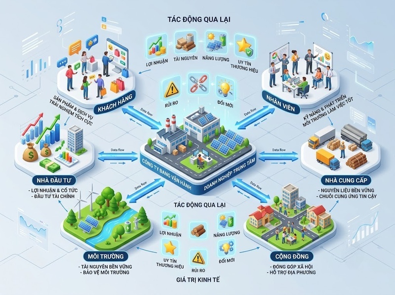 Chiến lược kinh doanh bền vững cần cân bằng lợi nhuận và tác động dài hạn