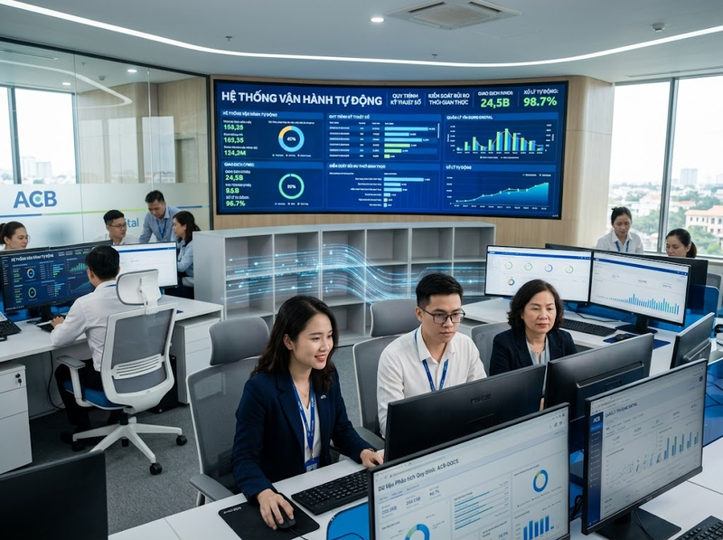 Chuyển đổi số ngân hàng từ quy trình nội bộ đến trải nghiệm khách hàng