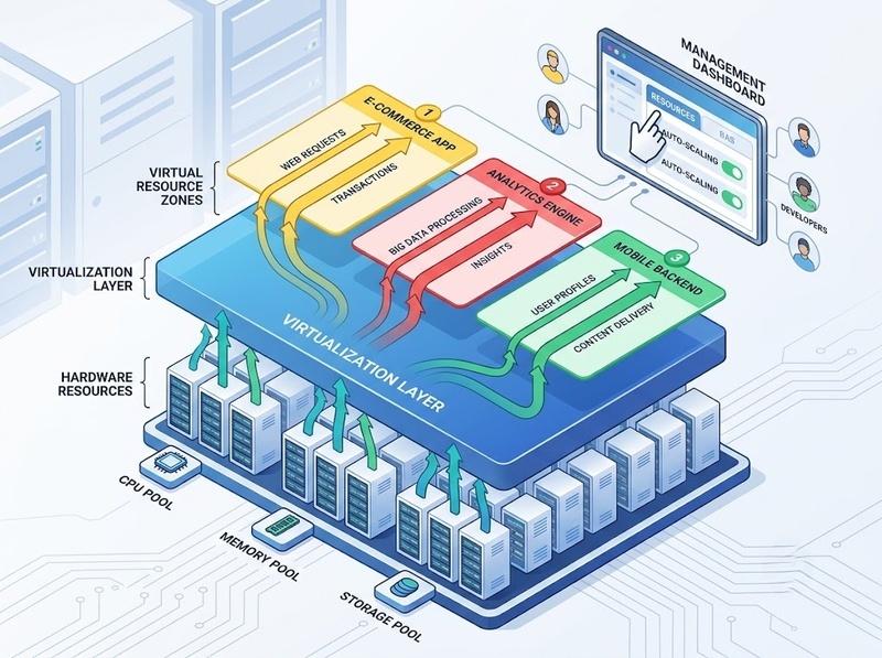 Tìm hiểu Cloud Computing qua mô hình dịch vụ, triển khai và khả năng mở rộng