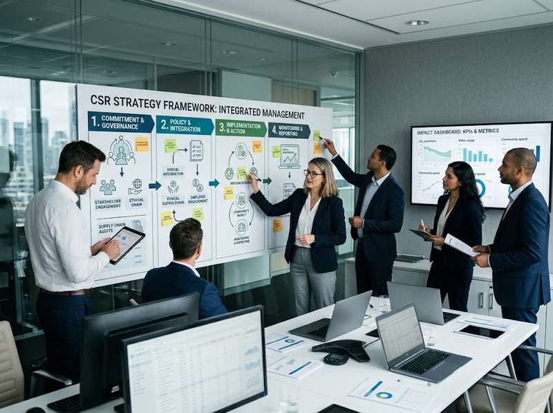 Cách thực hiện CSR trong doanh nghiệp với người lao động, xã hội, môi trường