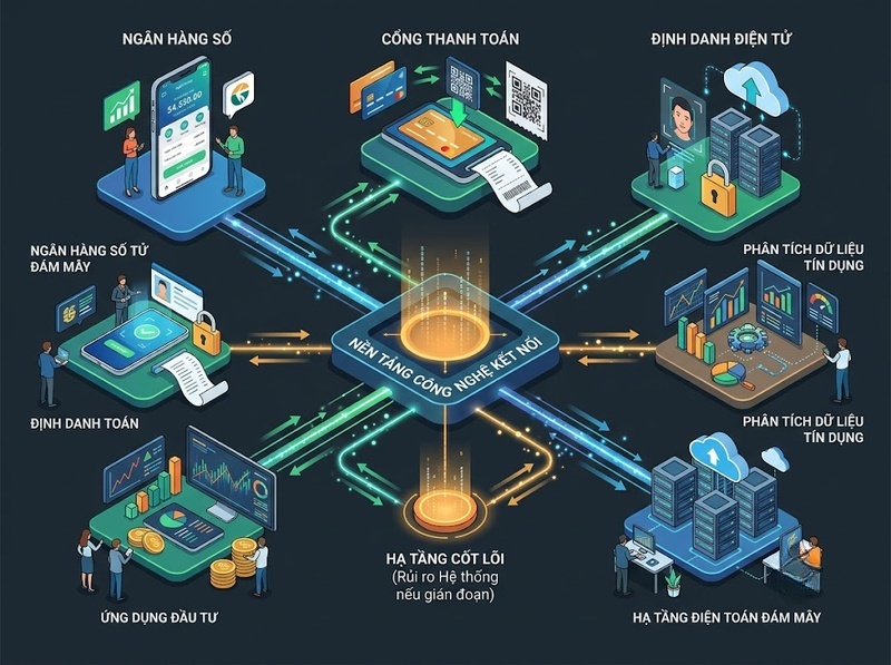 Fintech và thị trường tài chính qua giao dịch, huy động vốn, quản trị rủi ro