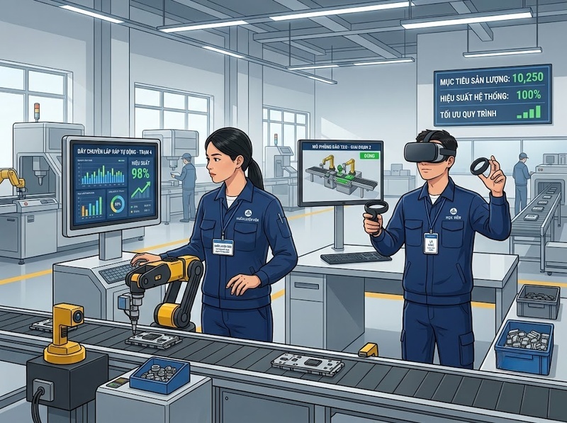 Giáo dục và phát triển kinh tế qua vốn nhân lực, năng suất, đổi mới
