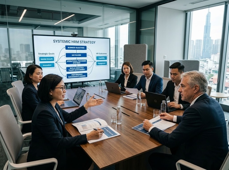 Tìm hiểu HRM từ tuyển dụng, đào tạo đến đánh giá và giữ chân nhân sự