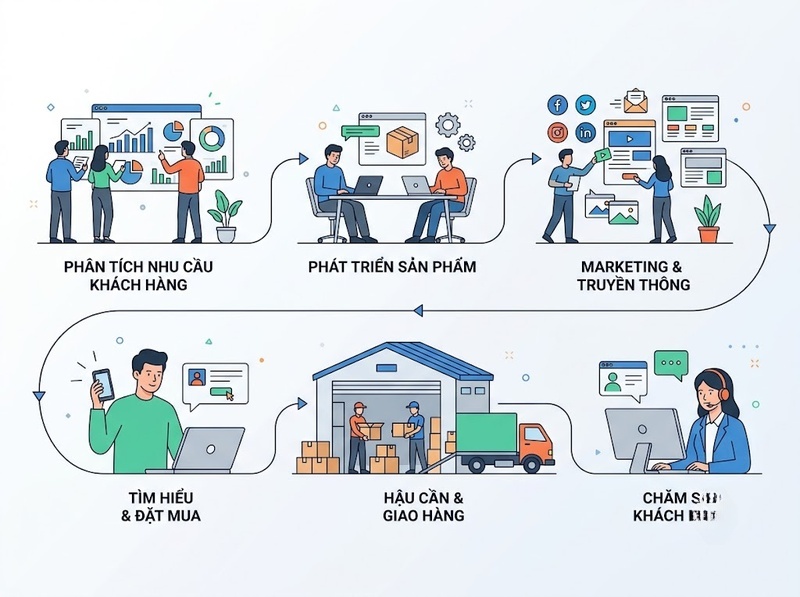 Tìm hiểu mô hình kinh doanh B2C qua khách hàng, kênh bán và trải nghiệm