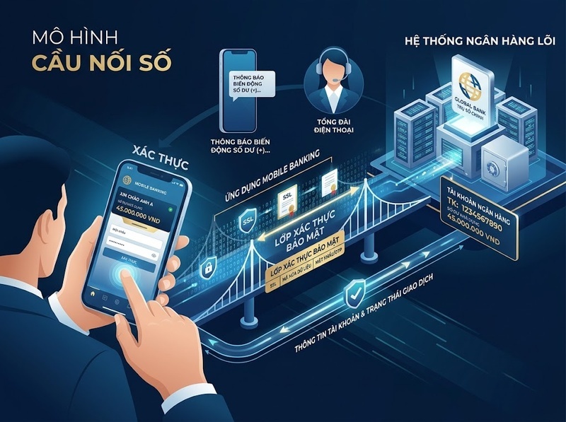 Tìm hiểu Mobile Banking qua chuyển tiền, thanh toán và quản lý tài khoản