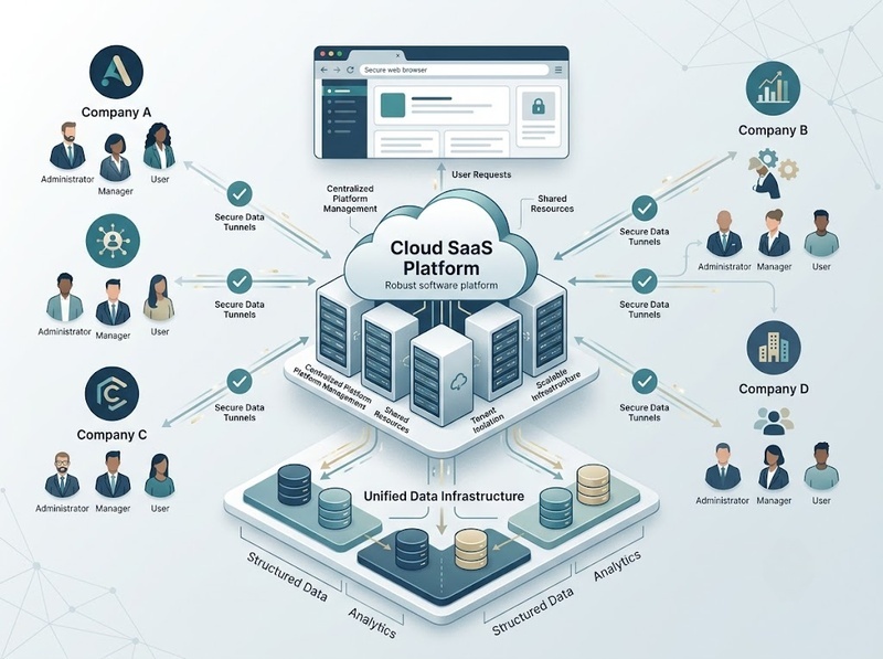 Tìm hiểu nền tảng SaaS qua thuê bao, Cloud và khả năng mở rộng