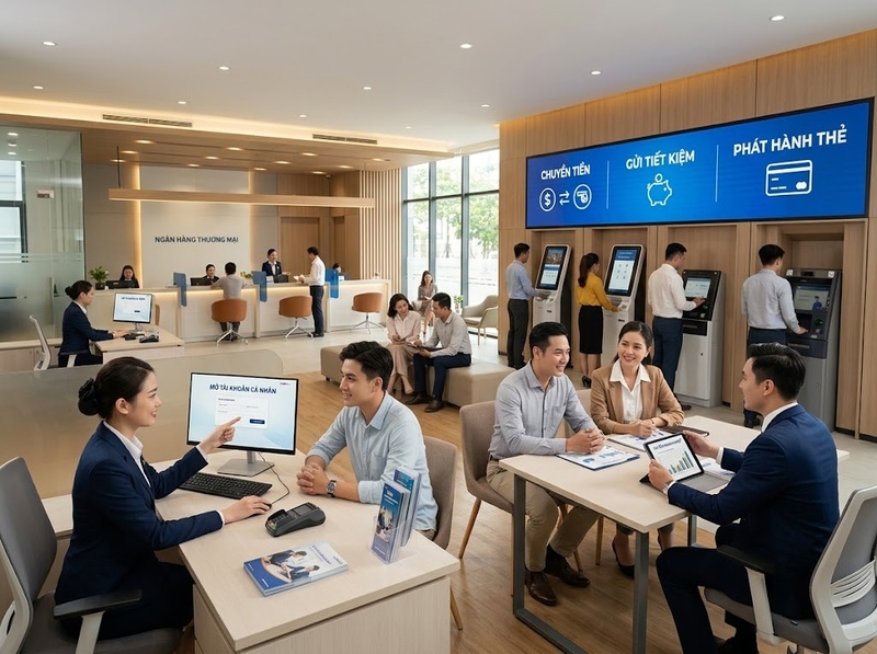 Ngân hàng thương mại và ngân hàng trung ương khác nhau về chức năng, mục tiêu