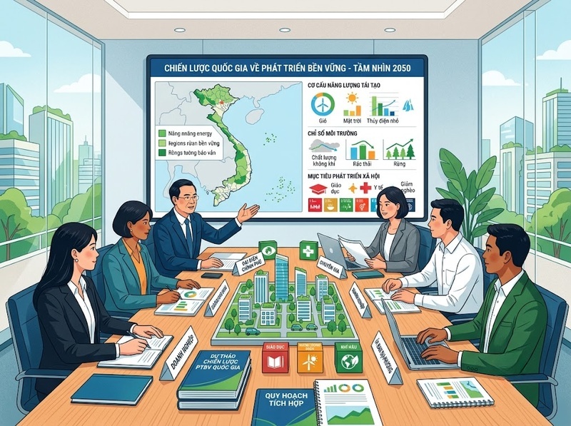 Phát triển bền vững tại Việt Nam qua chính sách, mô hình và mục tiêu