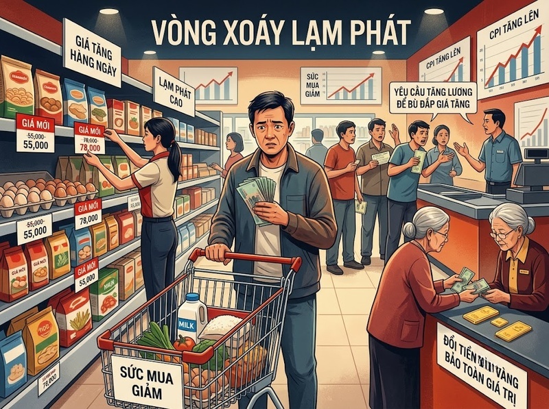 Rủi ro hệ thống tiền tệ từ lạm phát, tỷ giá, thanh khoản và niềm tin