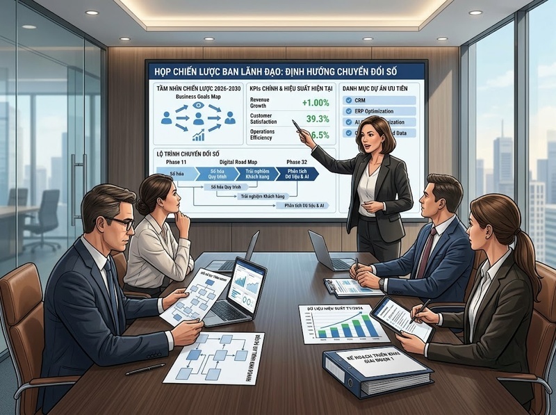 Thách thức chuyển đổi số đối với doanh nghiệp về năng lực, văn hóa và tích hợp