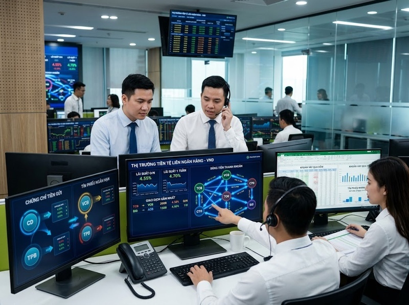 Thị trường tài chính và thị trường tiền tệ khác nhau về phạm vi, kỳ hạn