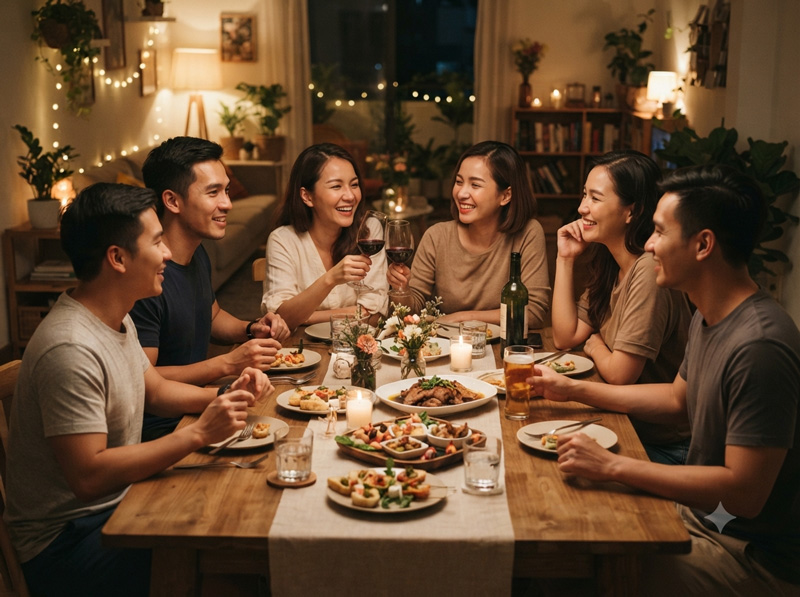 Vì sao những buổi tiệc quy mô nhỏ ngày càng được ưa chuộng?