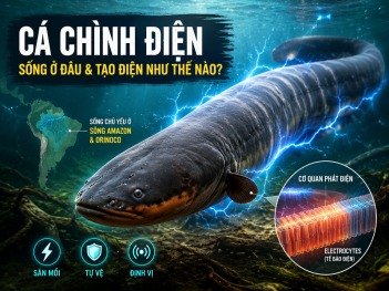 Cá chình điện là gì và phóng điện như thế nào?