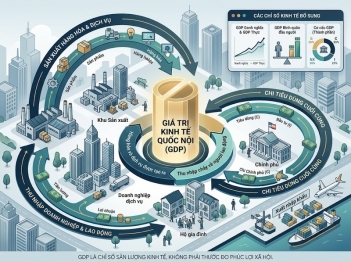 GDP được xác định và sử dụng để đánh giá kinh tế ra sao?