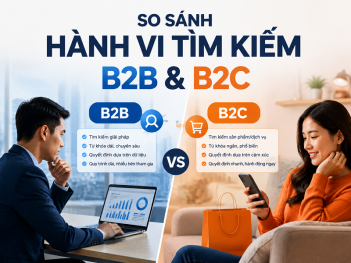 So sánh hành vi tìm kiếm B2B và B2C