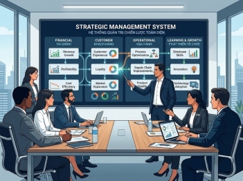 KPI chiến lược doanh nghiệp gồm những nhóm chỉ tiêu nào?