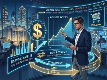 Lãi suất ảnh hưởng đến giá trị tiền tệ như thế nào?