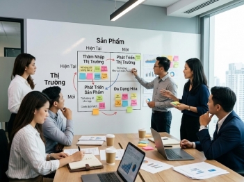 Cách sử dụng ma trận Ansoff để lựa chọn hướng tăng trưởng