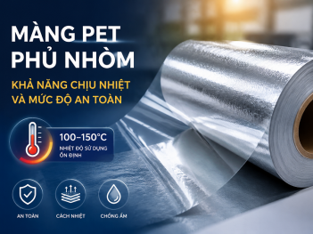 Màng PET phủ nhôm có chịu nhiệt tốt không?