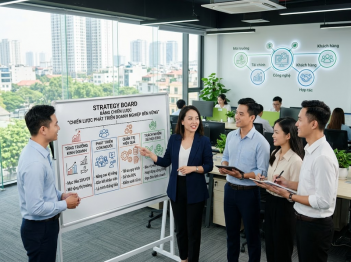 Phát triển doanh nghiệp bền vững được thực hiện theo nguyên tắc nào?