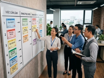 Phương pháp Kanban quản lý luồng công việc như thế nào?