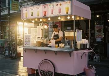 Những mẫu xe trà sữa màu hồng đẹp mê ly mà ai nhìn cũng thích - Kinh tế Phát triển