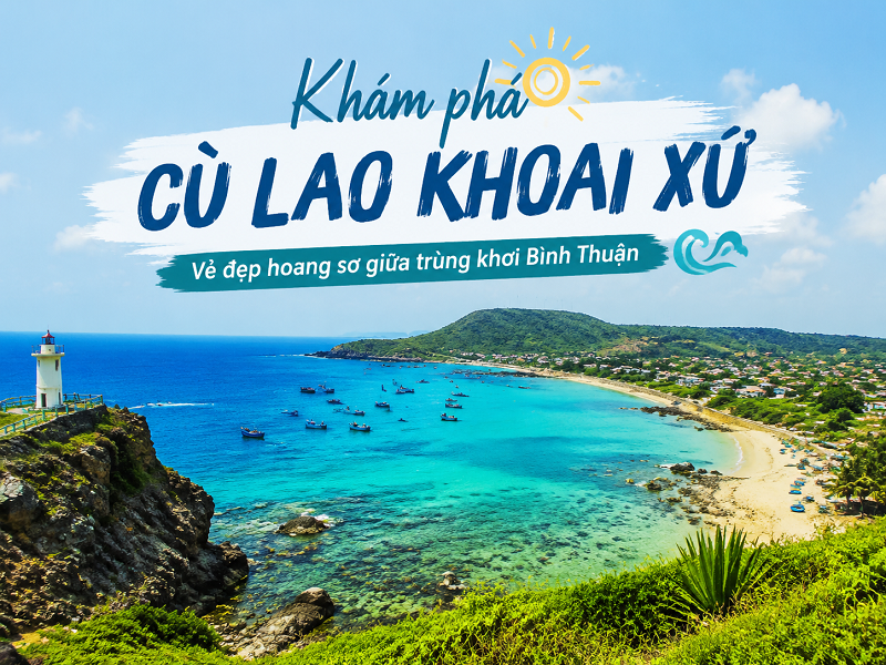 Khám phá cảnh đẹp Cù lao Khoai Xứ
